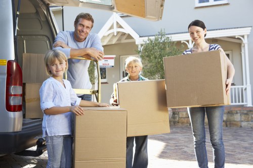 Van service for a small flat or office move in Soho