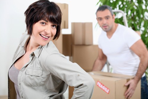 Moving team planning a central London property move