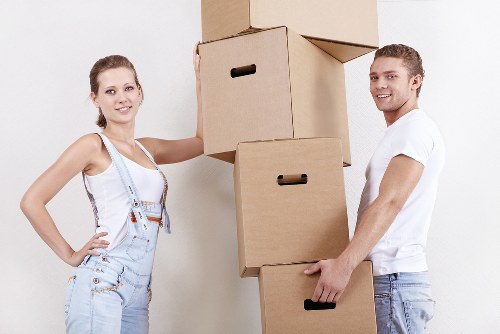 Local movers managing access and transport for a home removal in Soho