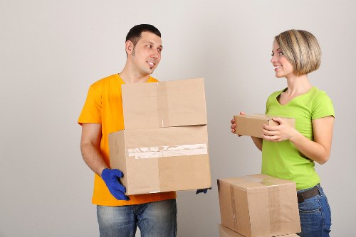 Professional loading support for a Soho flat or office move