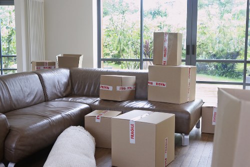 Moving van access near central London residential buildings in Soho